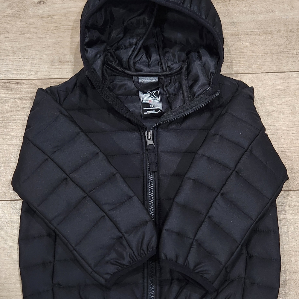 NWOT ZeroXposur Black Kids Puffer Jacket